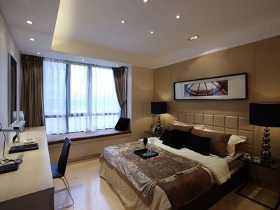 五一里131㎡三居室中式风格装修效果图