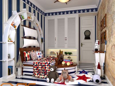 公园一号简欧风格四居装修案例