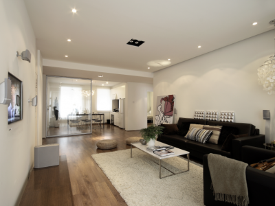 眉山鹭湖国际108平现代简约装修案例