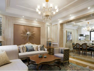 鲁能小区简欧风格装修案例