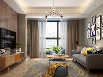 万嘉国际北欧风格装修案例