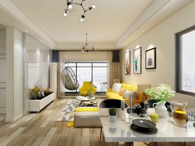 天悦湾简欧风格装修案例