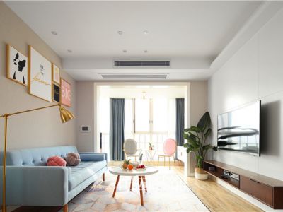 山海天北欧风格装修案例