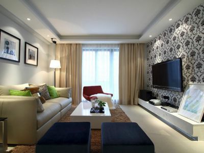 维多利亚110平现代风格装修案例赏析