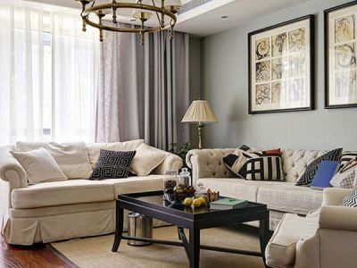 现代风格装修效果客厅装修效果图