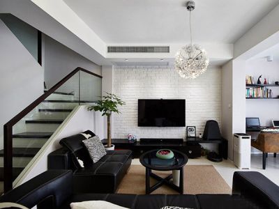 现代风格装修效果客厅装修效果图