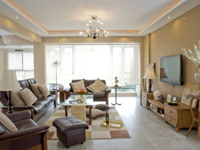 观澜上域130平米中式风格案例