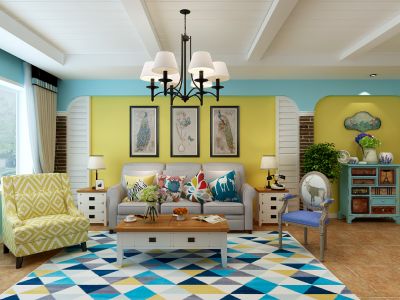 丰泽园234平米地中海风格案例