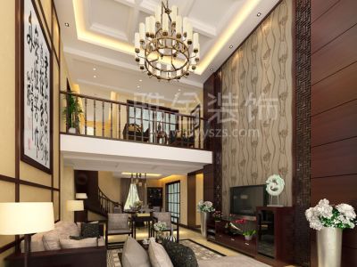 未来城中式220平复式装修案例