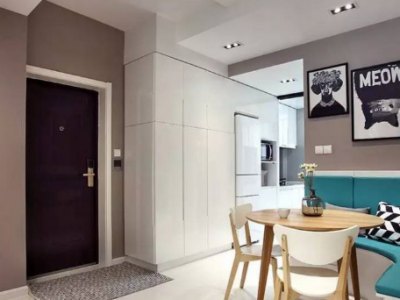 怡居北苑88平米两居室现代简约风格装修效果图