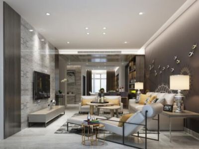 万科九如城150平现代简约装修