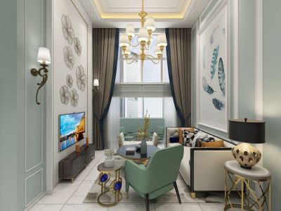 五甲万京90平现代简欧风格案例