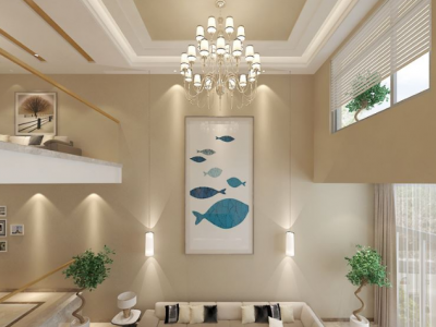 盛世舒苑280平米别墅现代风格装修效果图