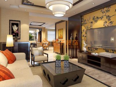 红山郡170平米新中式风格案例