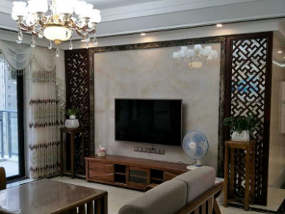 启达东海岸100平米中式风格装修案例