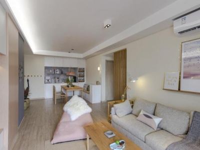 五建新街坊89平米现代简约装修案例