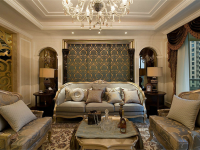 御领春天简欧131平三居室装修案例