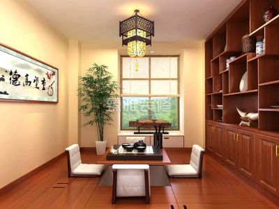 怡康华庭雅兰亭复式182平米美式装修案例