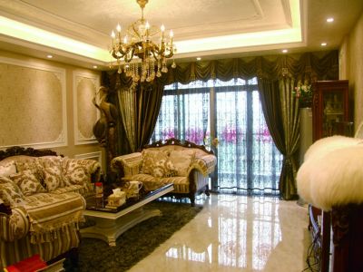 上城骏园140平米欧式古典风格装修案例