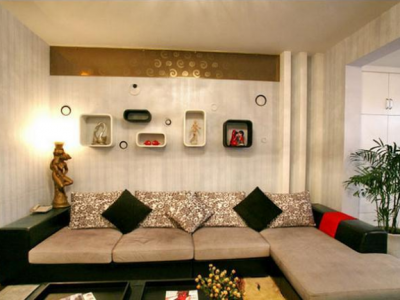 星福·尚岭新筑90平米混搭风格装修案例