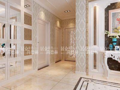 湖滨文锦苑224平米平层简欧风格装修效果图