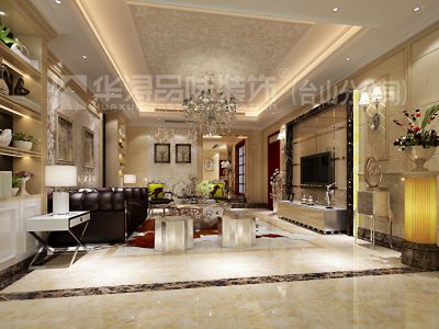 伯爵半岛160平米简欧风格装修案例