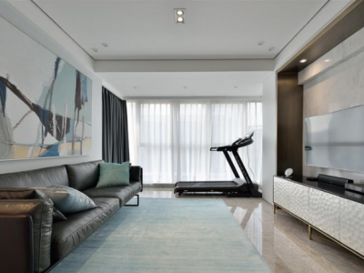 东安新苑102平米现代简约风格装修案例