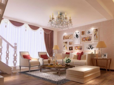 南明区国际城135平米三居现代风格