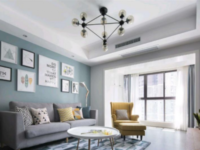 东安新苑110平米北欧风格装修案例