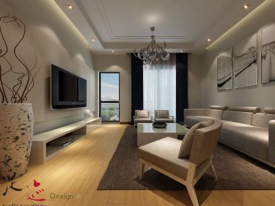 中天会展城136㎡典雅风格装修案例