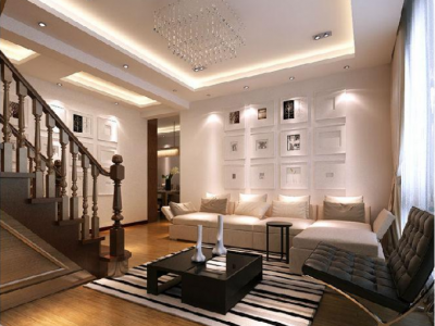 国际城137平米复式现代风格装修案例