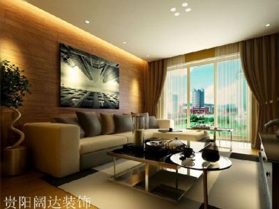 宽城国际90㎡现代风格设计案例