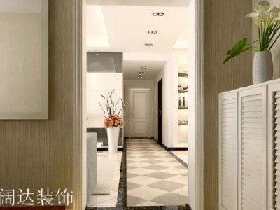 森林溪畔125㎡现代风格装修效果图