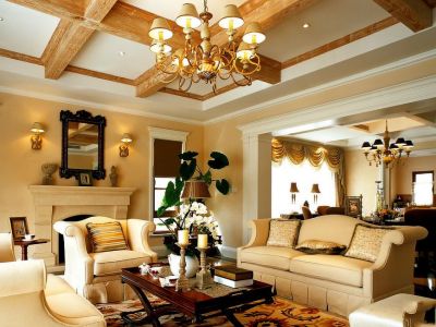 华景花园505平米别墅欧式风格装修效果图