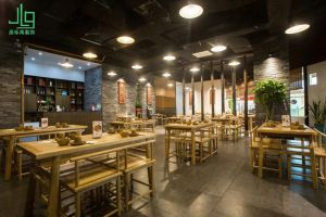 乡野食趣中式餐厅装修 原来吃个饭也这么优雅！