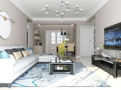 紫东国际140㎡现代简约风格案例