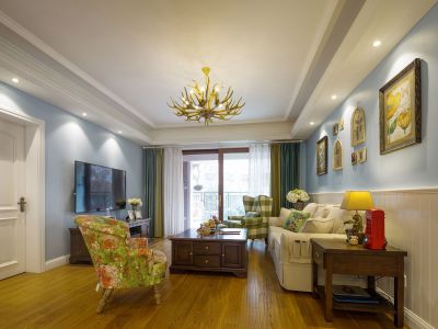 140㎡仁和春天国际美式田园三居