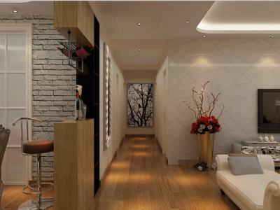 滨湖馨苑170平米四居室简欧风格装修效果图