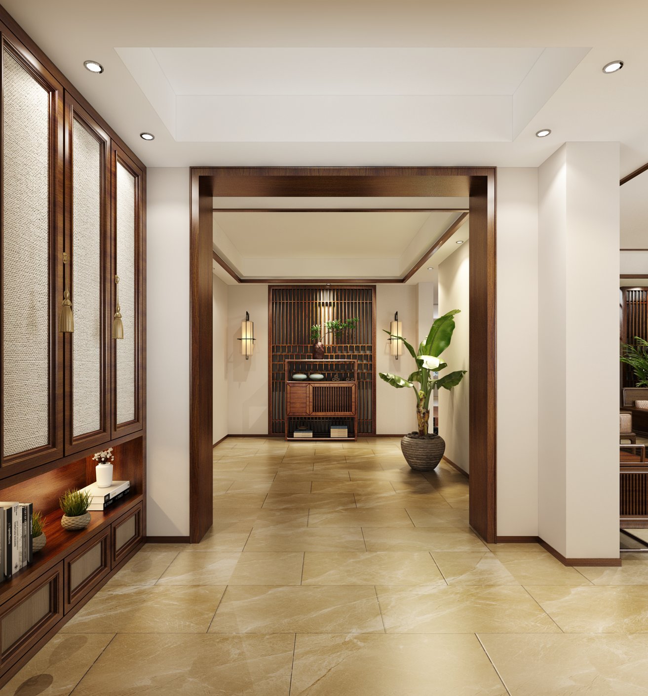 玄关设计效果图