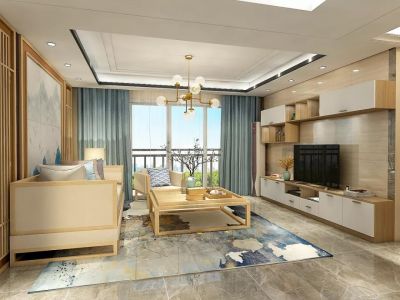 98平米三居装修案例