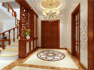 城投·鹿港170平米别墅美式风格装修效果图