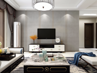 洛阳龙康小区新中式风格