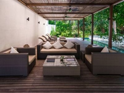 九巨龙·红玺台150平米四居室东南亚风格装修效果图