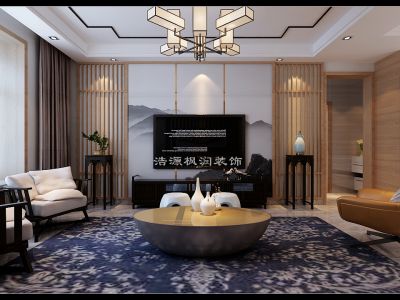 东瑞揽胜新中式装修案例