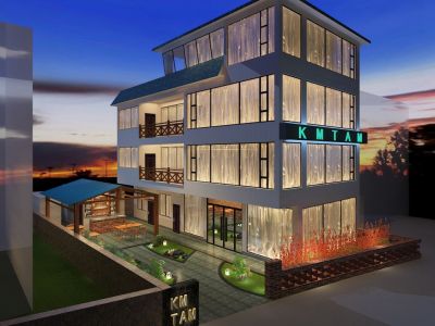 涠洲岛石盘河别墅酒店正在施工中