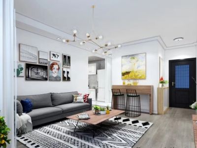 保利·香槟简约北欧风格