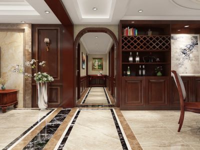 永威城191平大平层美式风格装修案例