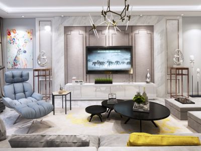 水域兰亭现代风格