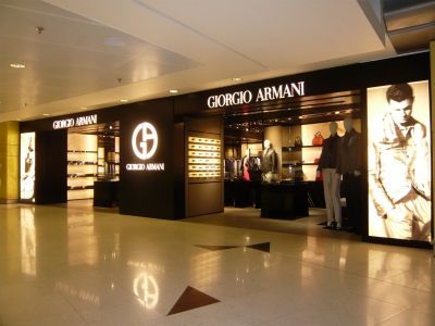 广州太古汇乔治阿玛尼专卖店装修