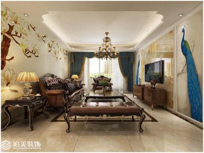 凌宇犀地131㎡简欧风格